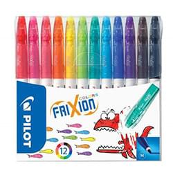 Pilot FriXion Colouring Pens Assorted PK12