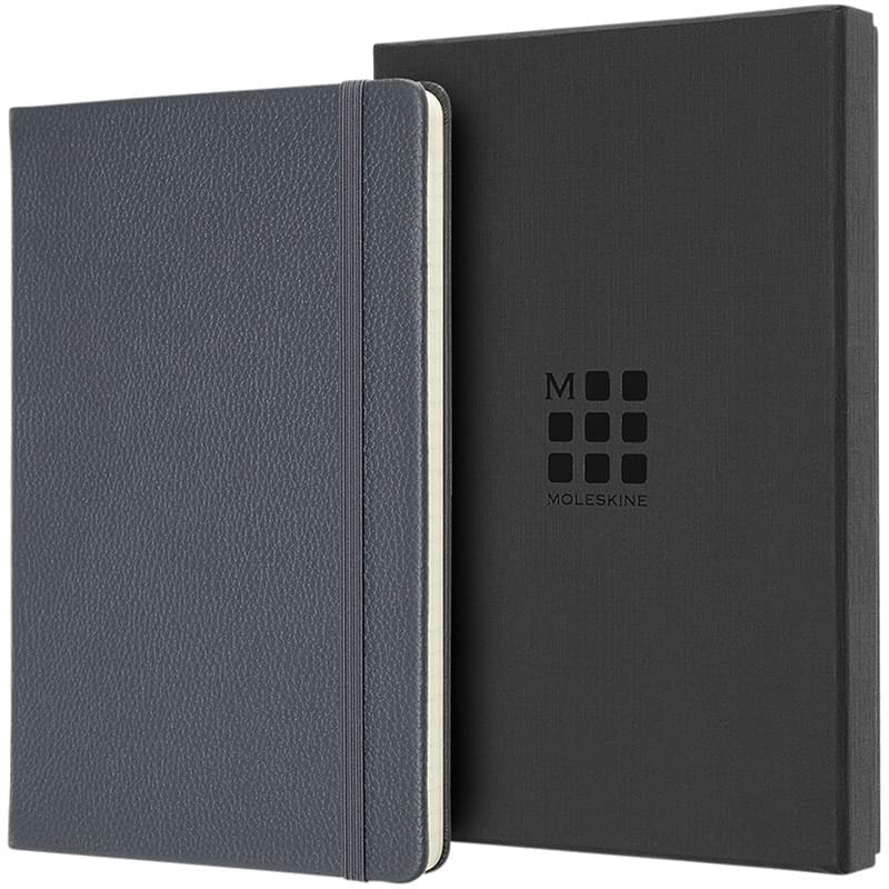 Classic L leather notebook - ruled