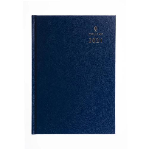 Collins 52 Diary A5 Day to Page 2024 Blue