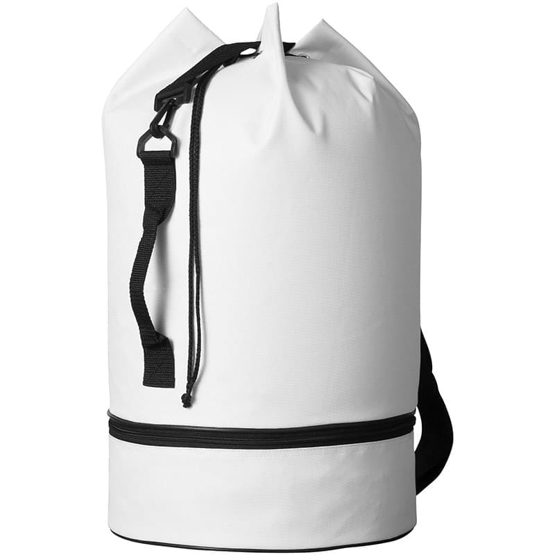 Idaho sailor zippered bottom duffel bag