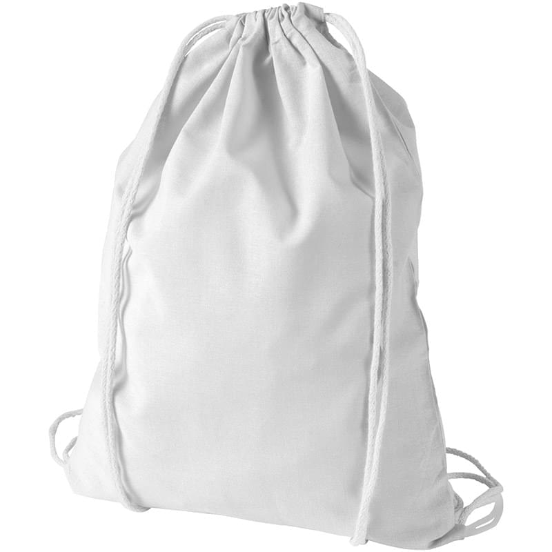 Oregon 100 g/m cotton drawstring backpack