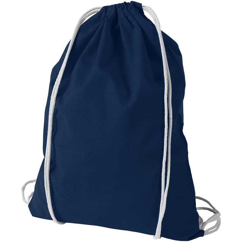 Oregon 100 g/m cotton drawstring backpack