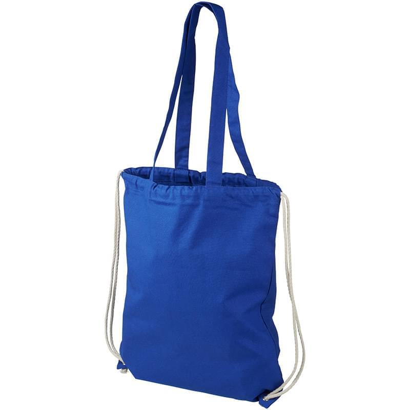 Eliza 240 g/m cotton drawstring backpack