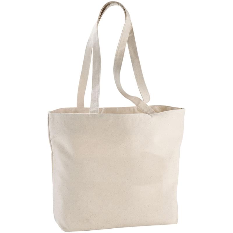Ningbo 340 g/m zippered cotton tote bag