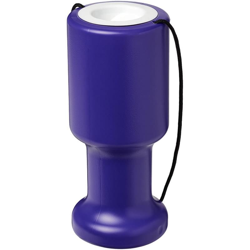 Asra hand held plastic charity container