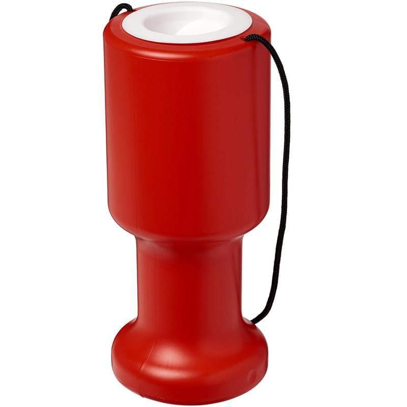 Asra hand held plastic charity container