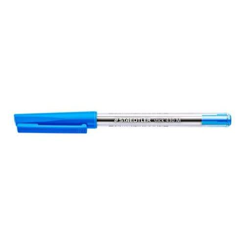 Staedtler 430 Stick Ball Pen Medium 0.35mm Blue PK10