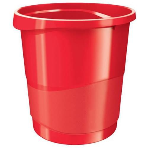 Rexel Choices Waste Bin Red