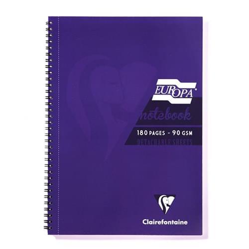 Europa A5 Sidebound Notebook Purple PK5