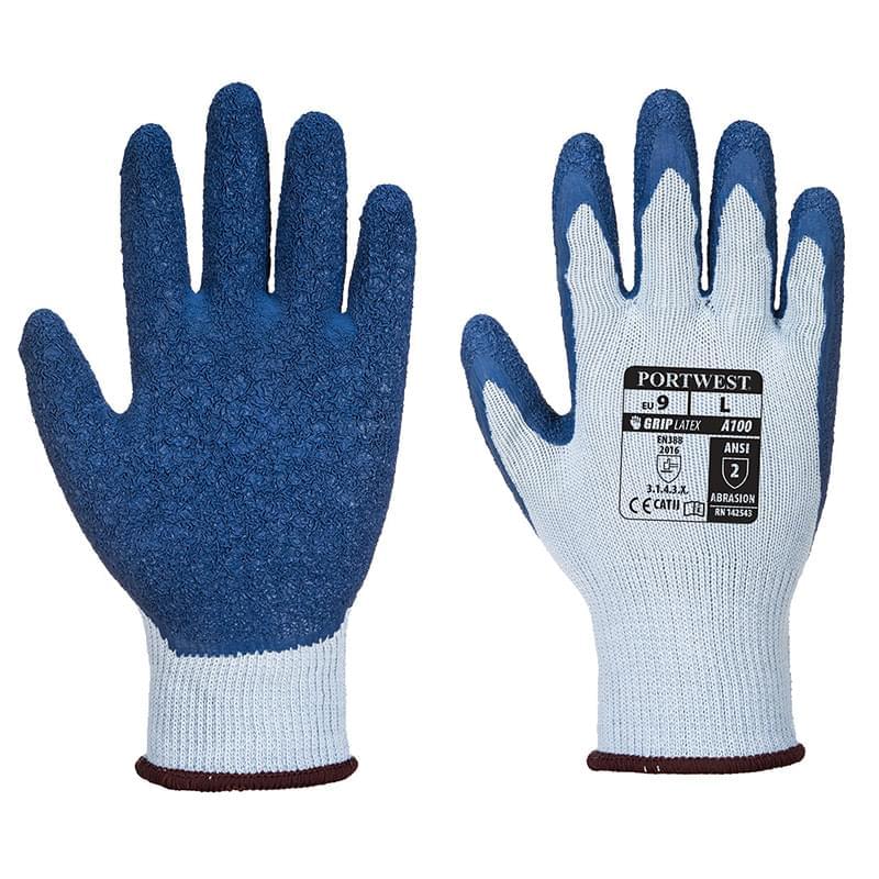 Portwest Grip Glove Grey/Blue