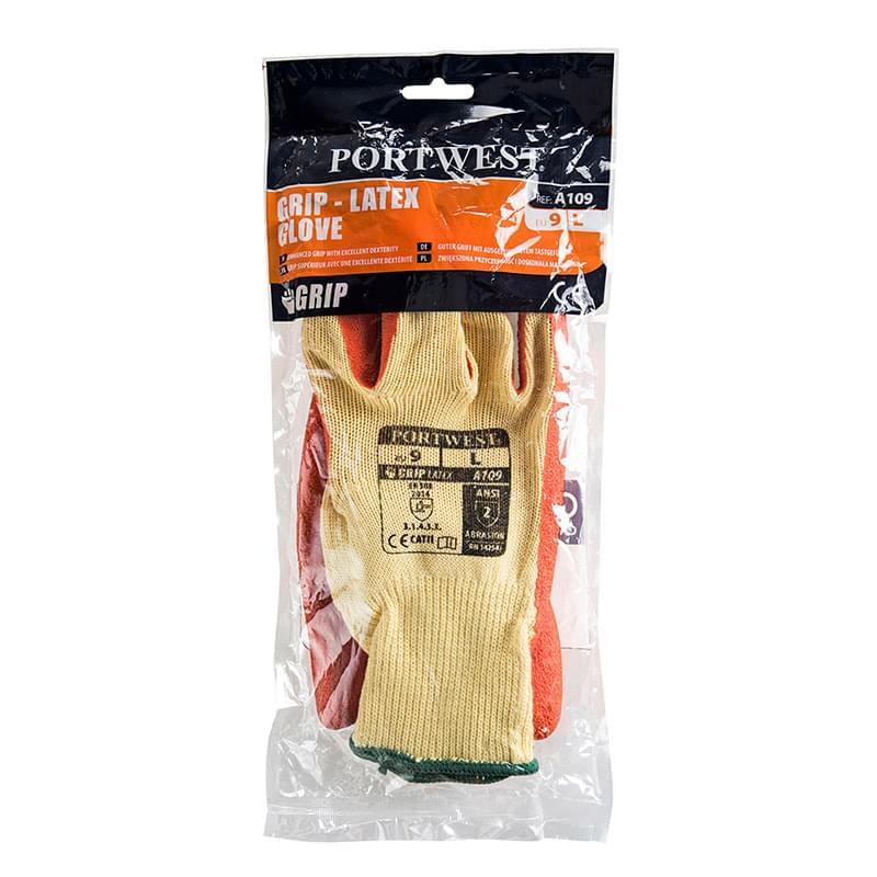 Portwest Grip Glove  -  Bag Orange