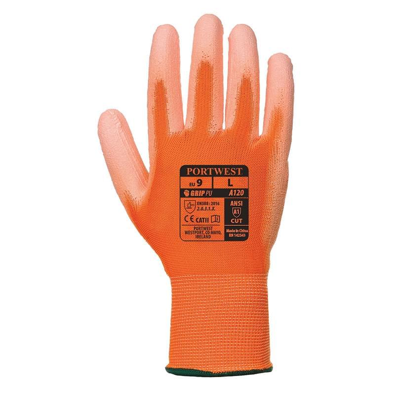 Portwest PU Palm Glove Orange