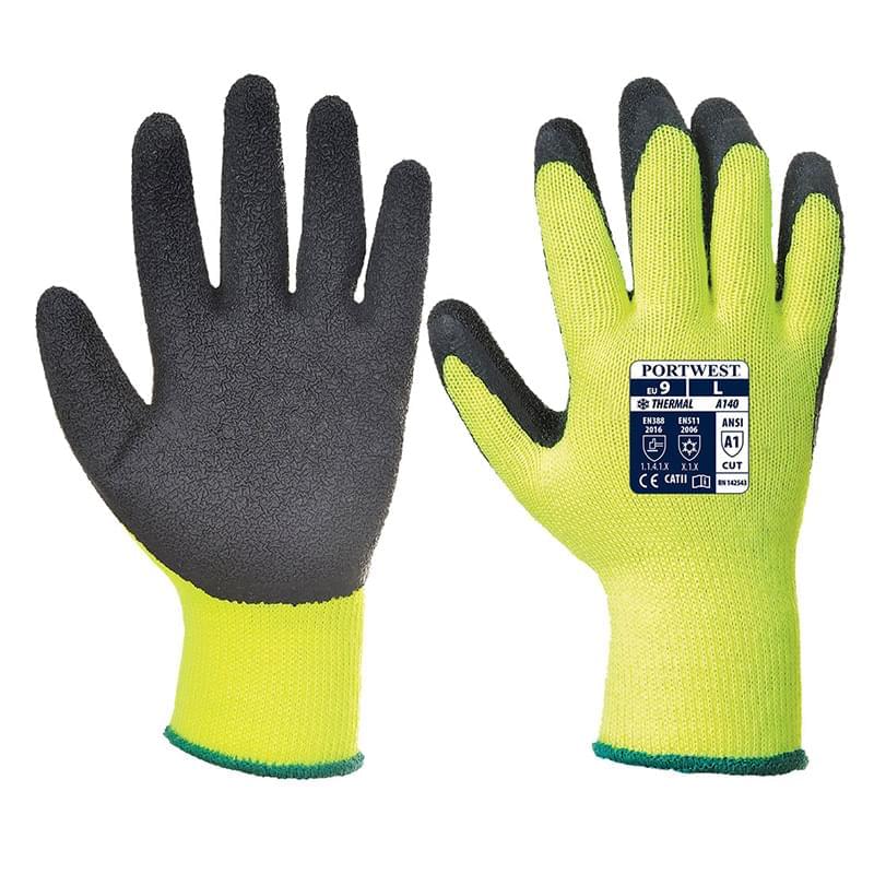 Portwest Thermal Grip Glove Black
