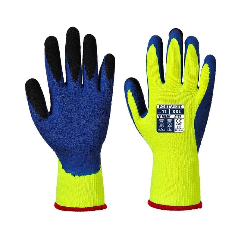 Portwest Duo-Therm Glove Yellow/Blue