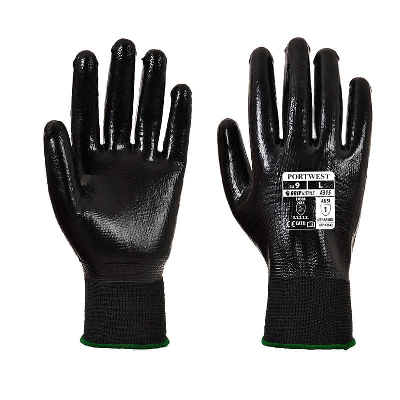 Portwest All-Flex Grip Glove Black