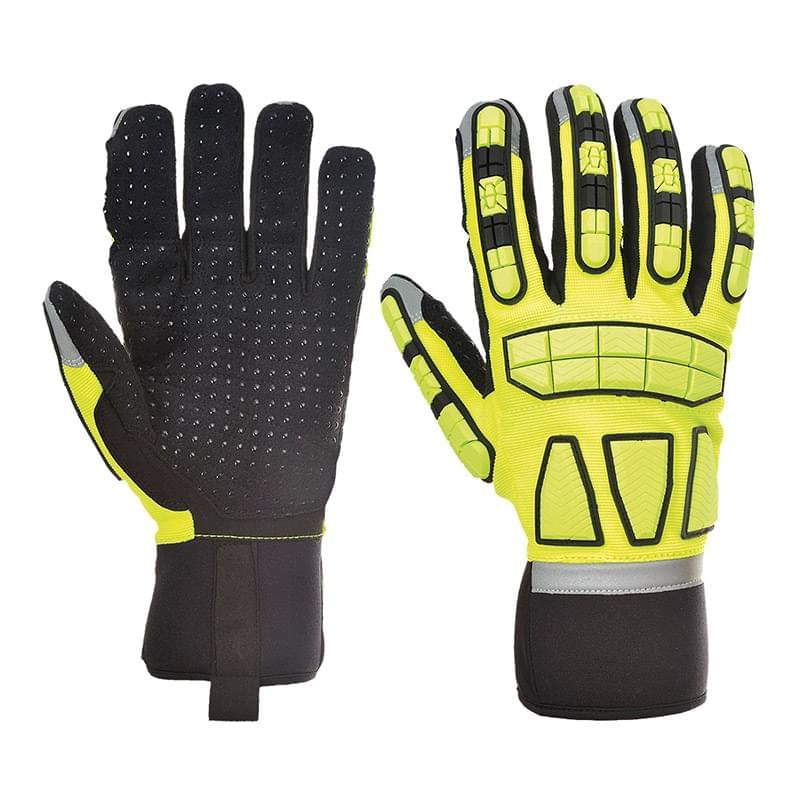 Portwest Safety Impact Glove Yellow