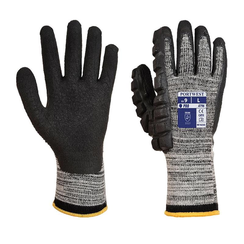 Portwest Hammer-Safe Glove  (L) Grey/Black