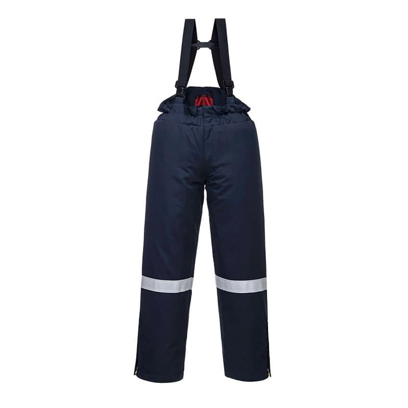 Portwest Araflame Insulated Salopettes Navy
