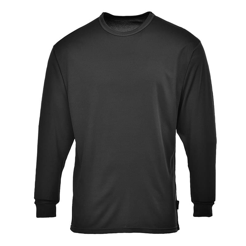 Portwest Base Layer Thermal Top Long Sleeve Black