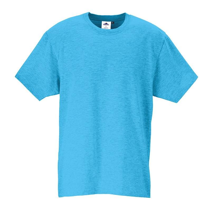 Portwest Turin Premium T-Shirt Sky Blue