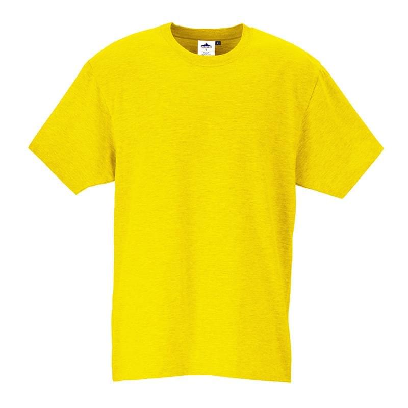 Portwest Turin Premium T-Shirt Yellow