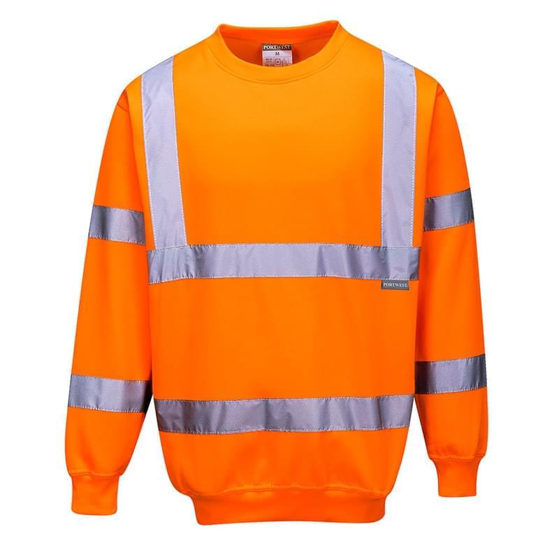 Portwest Hi-Vis Sweatshirt Orange