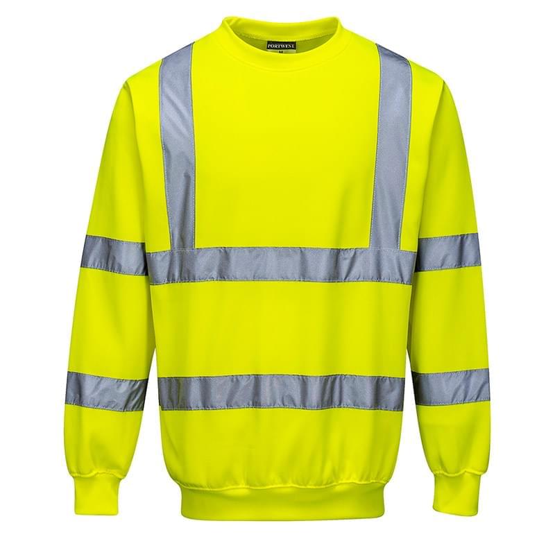 Portwest Hi-Vis Sweatshirt Yellow