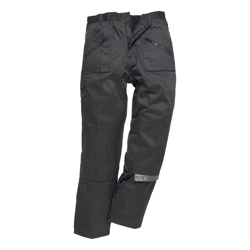 Portwest Lined Action Trousers Black
