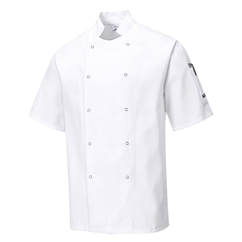 Portwest Cumbria Chefs Jacket White