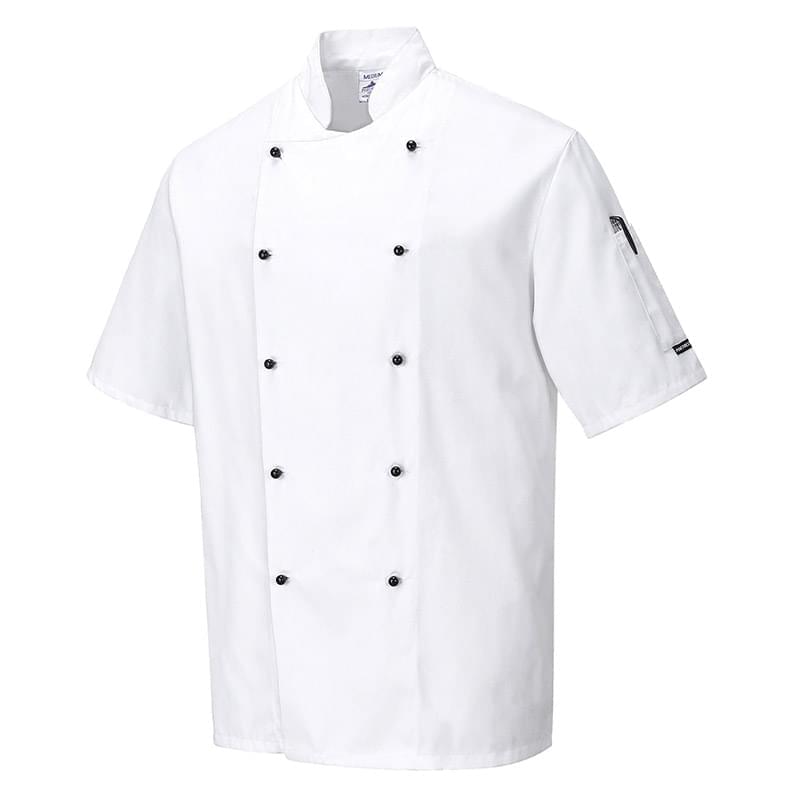 Portwest Kent Chefs Jacket White