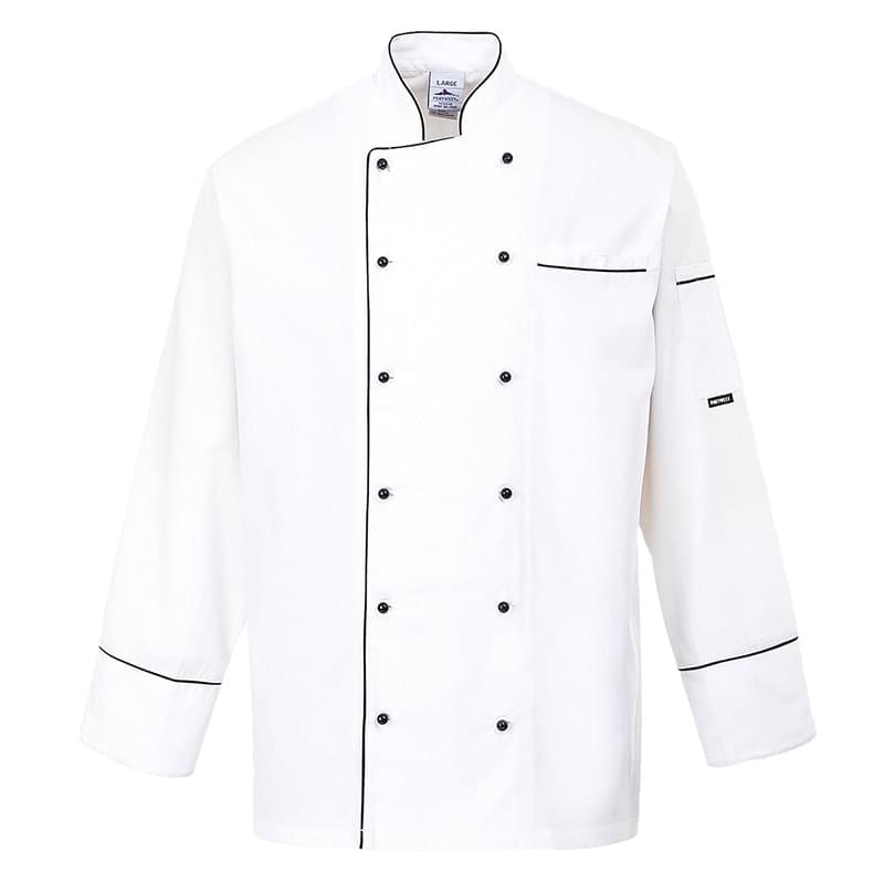 Portwest Cambridge Chef Jacket White