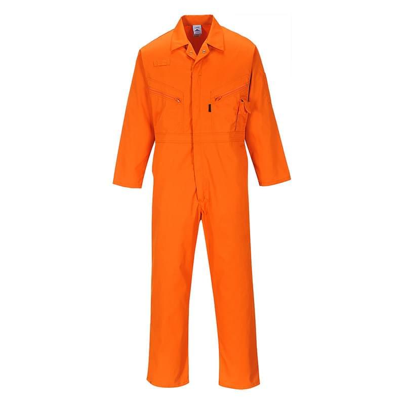 Portwest Zip Boilersuit Orange