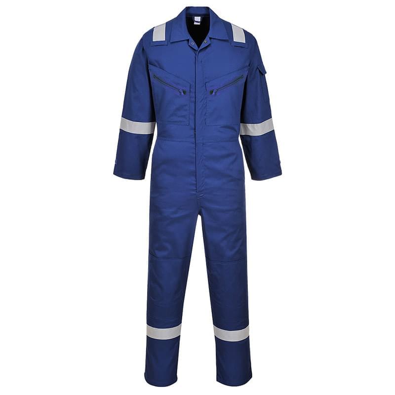 Portwest Iona Cotton Coverall Royal Blue