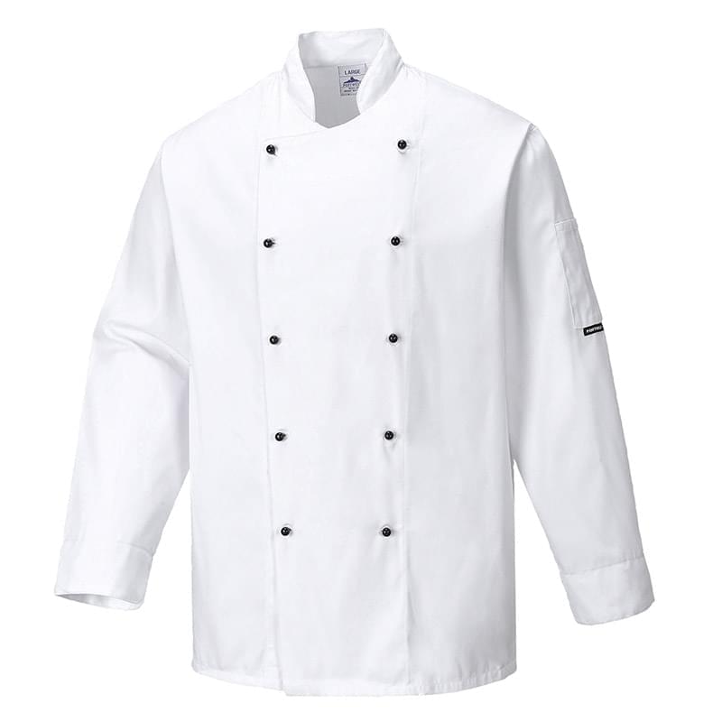 Portwest Somerset Chef Jacket White