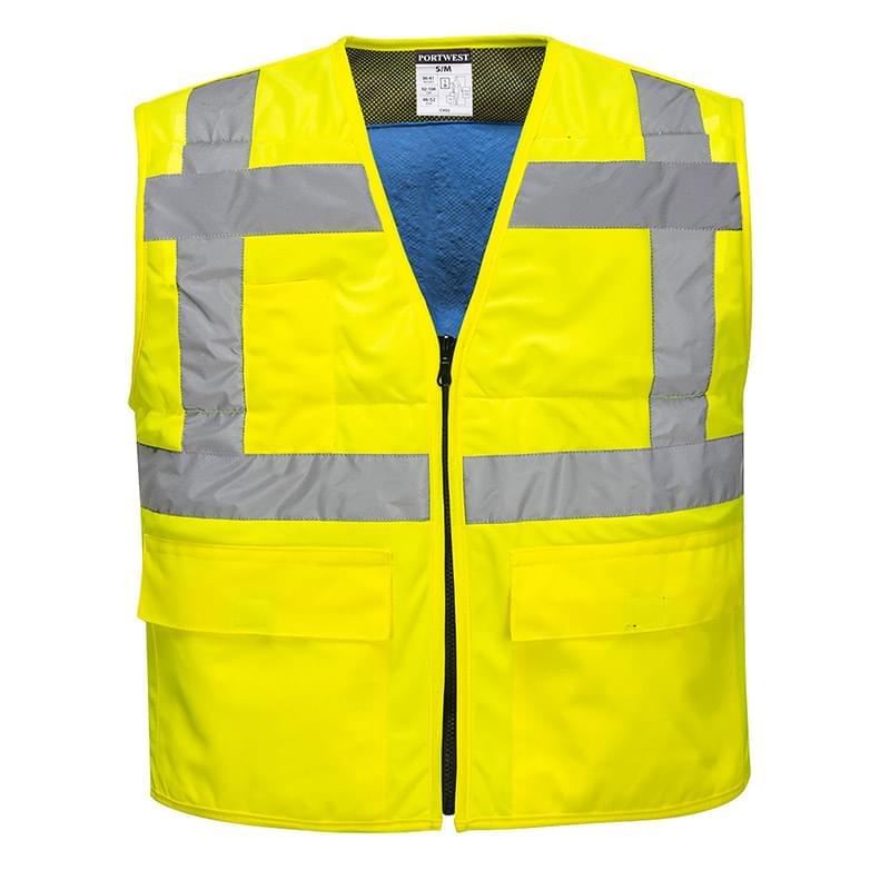Portwest Hi-Vis Cooling Vest Yellow