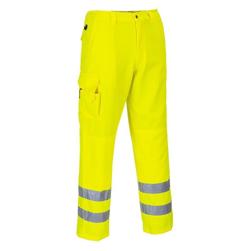 Portwest Hi-Vis Combat Trouser Yellow Yellow