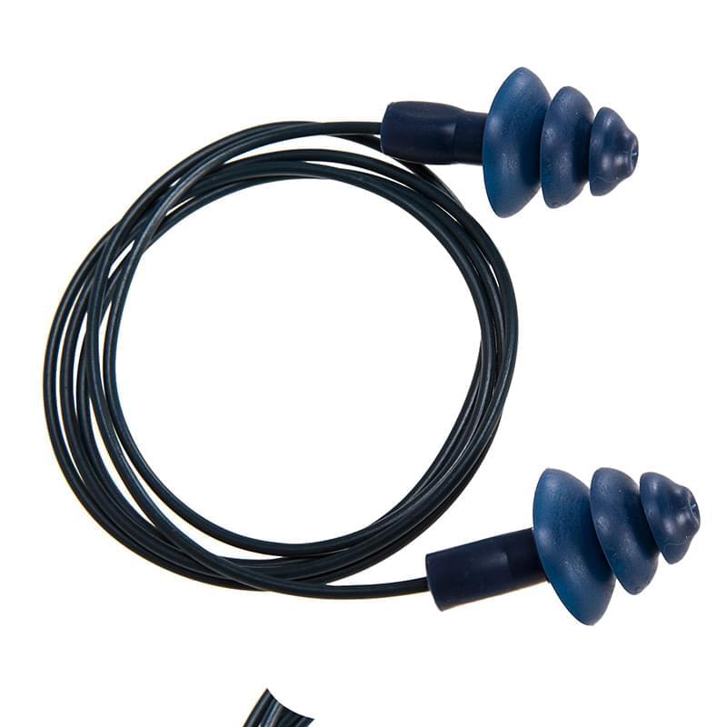 Portwest Detectable Corded Earplug (50) Blue