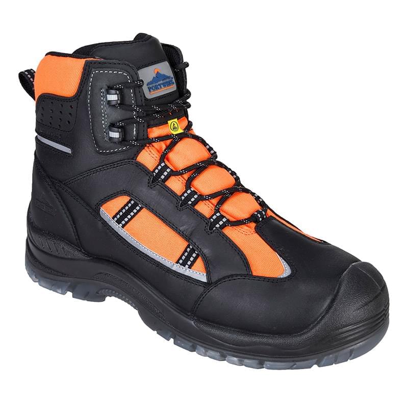 Portwest Retroglo Hi-Vis Boot  S3 Orange