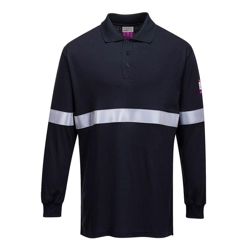 Portwest Modaflame Iona Polo Shirt Navy