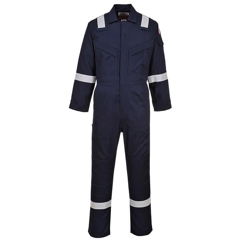 Portwest Flame ResistantAntistatic Coverall Navy