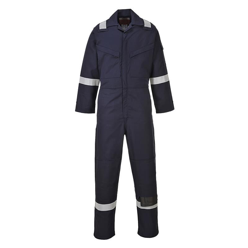 Portwest Flame Resistant & Antistatic Coverall Navy