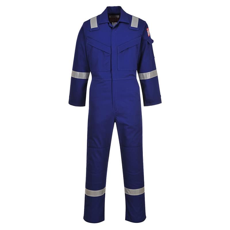 Portwest Flame Resistant & Antistatic Coverall Royal Blue