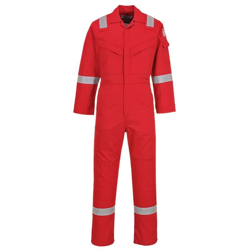 Portwest Flame Resistant & Antistatic Coverall Red