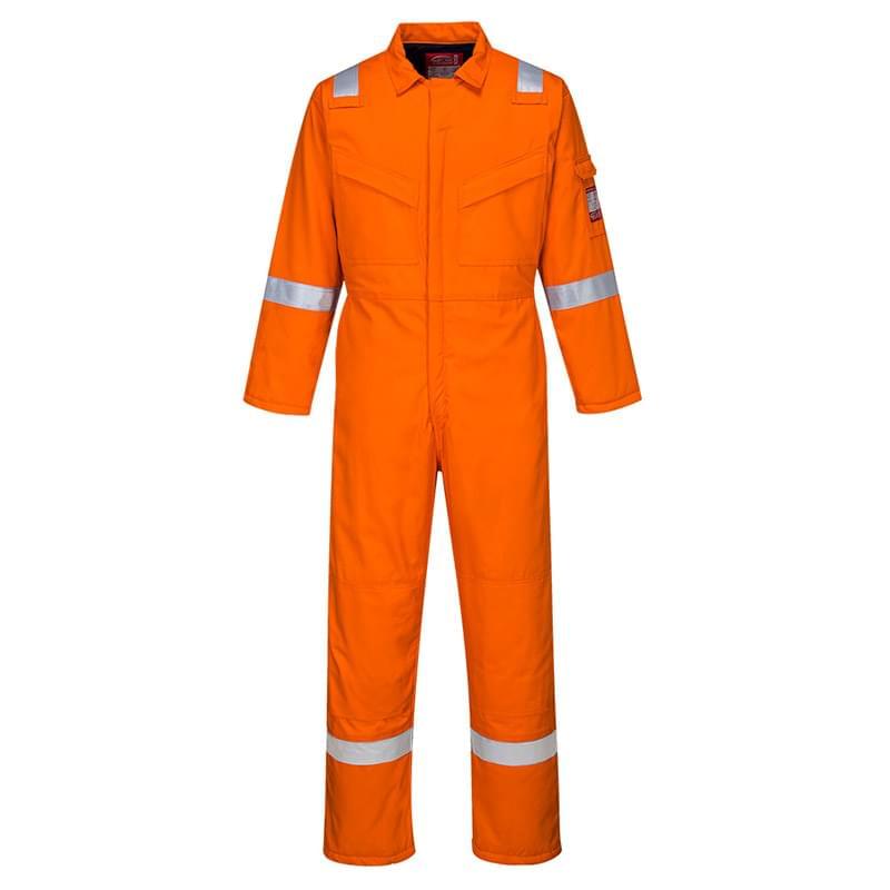 Portwest Padded Antistatic Coverall Orange