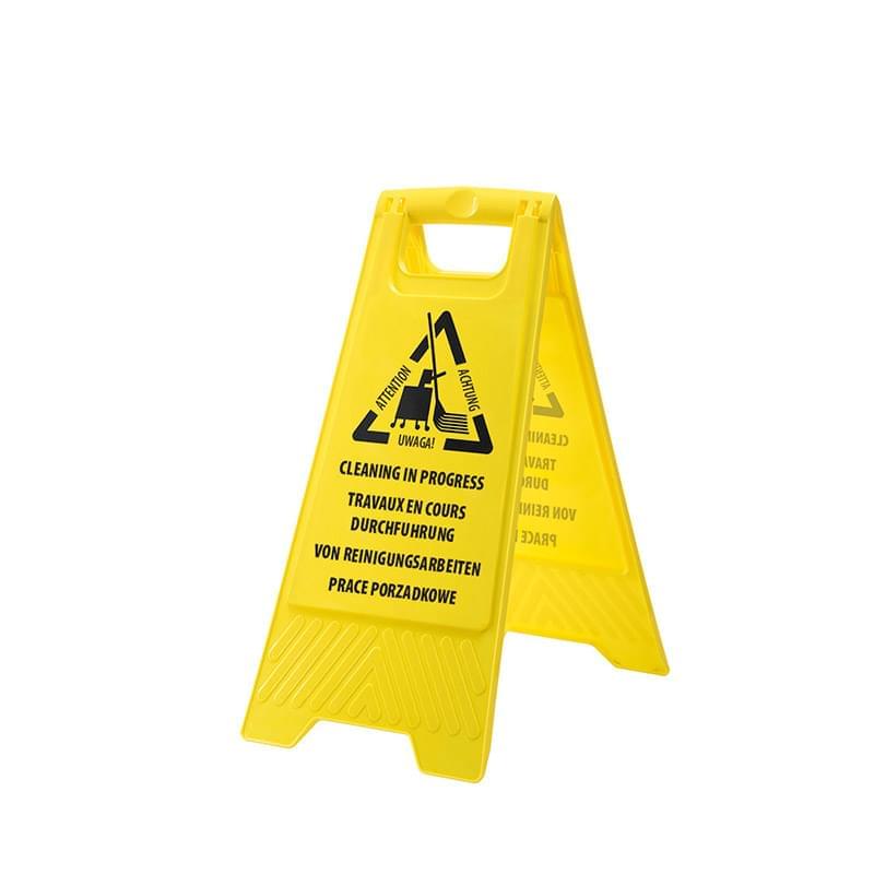 Portwest Cleaning In Process Sign Yellow