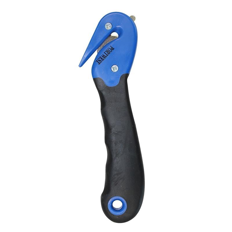 Portwest Enclosed Blade Knife  (Pk24) Blue