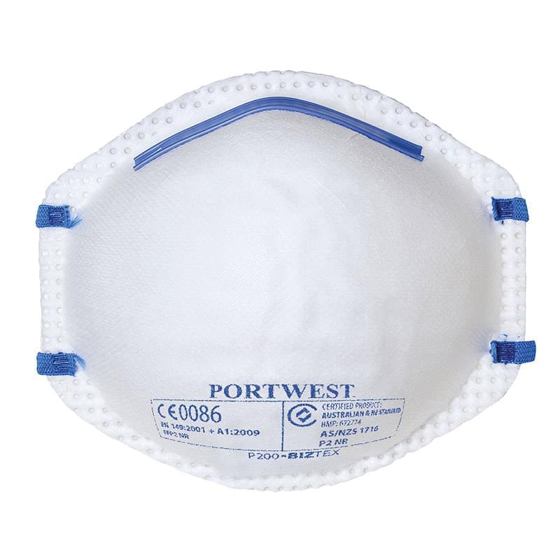 Portwest FFP2 Respirator White White