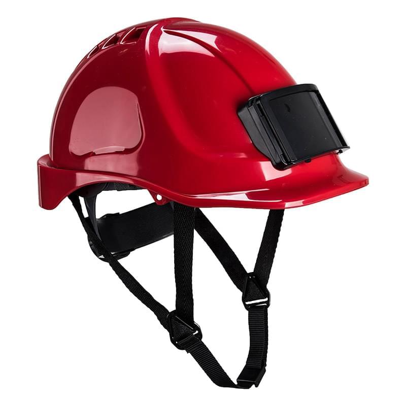Portwest Endurance Badge Holder Helmet Red Red