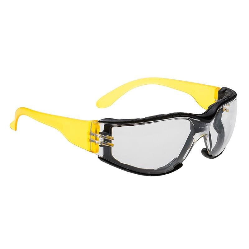 Portwest Wrap Around Plus Spectacles Clear
