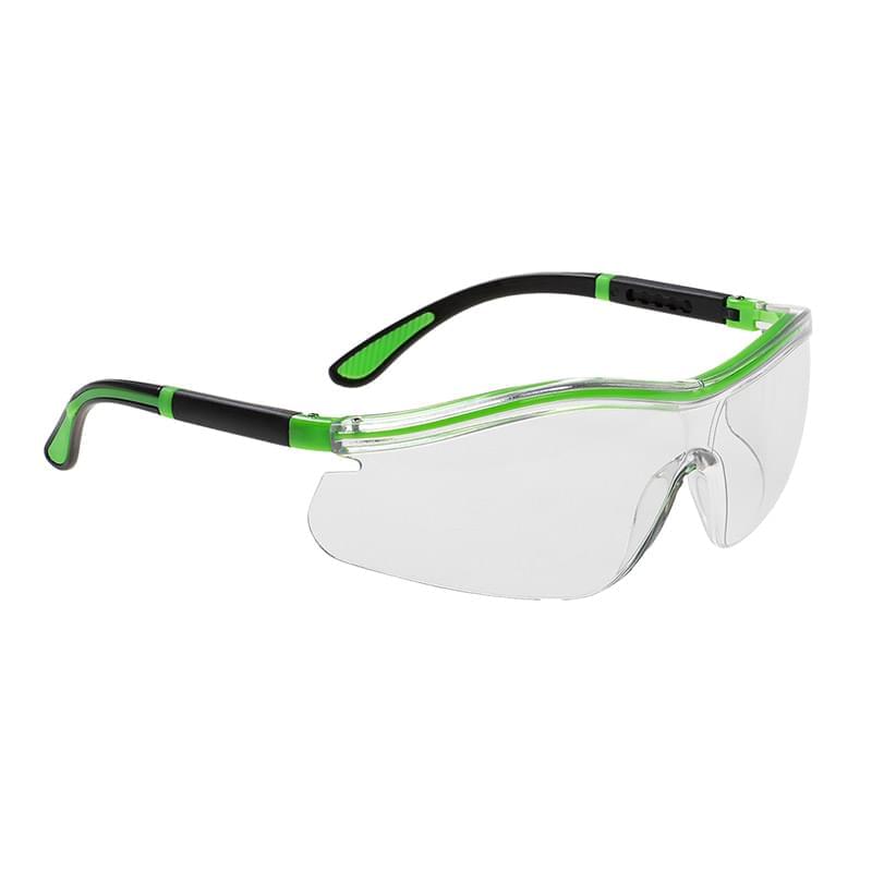 Portwest Neon Safety Spectacles Clear
